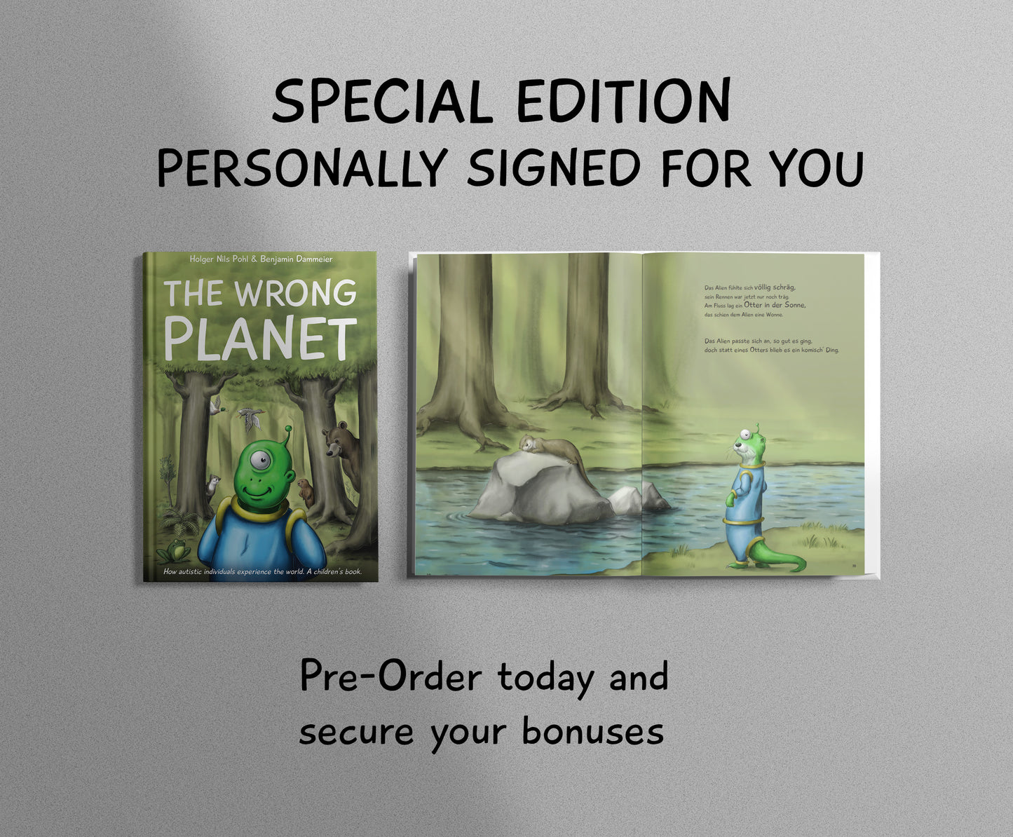 The Wrong Planet Hardcover Signed Special Edition