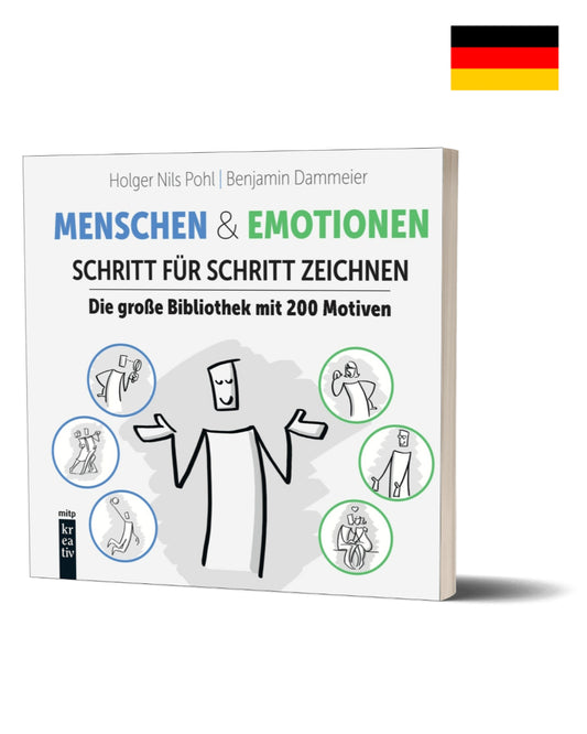 Menschen & Emotionen Schritt für Schritt zeichnen