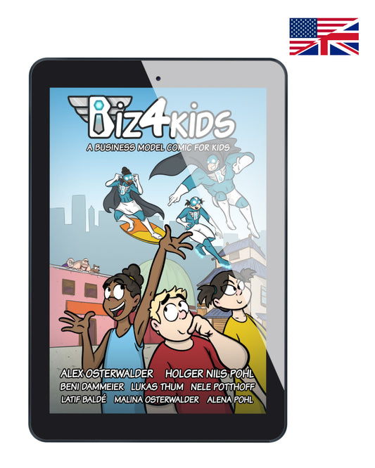 Biz4Kids - A Business Model Comic for Kids - ebook