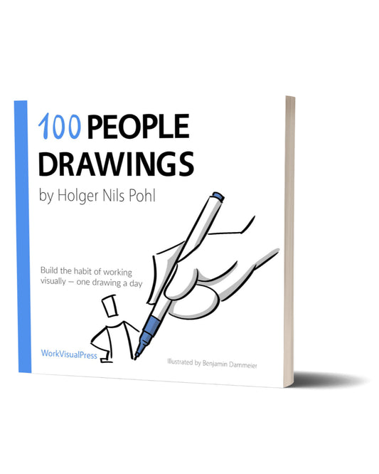 100 People Drawings Paperback