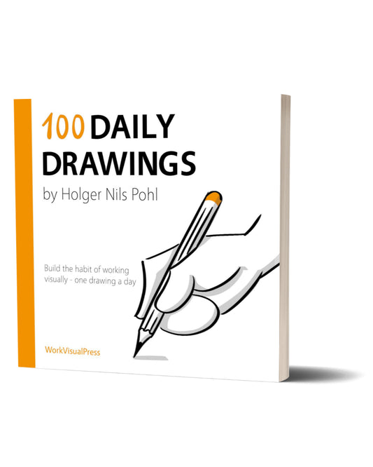 100 Daily Drawings Paperback