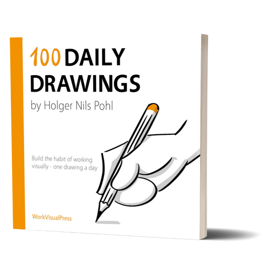 100 Daily Drawings Paperback