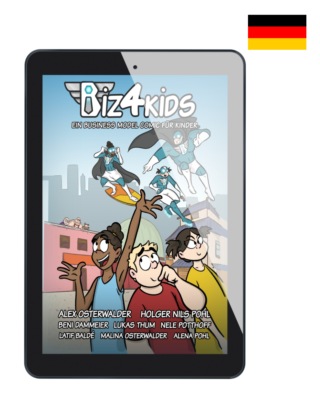 Biz4Kids - Ein Business Model Comic für Kinder - ebook