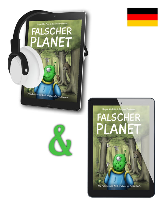 Falscher Planet Hörbuch+ebook Bundle