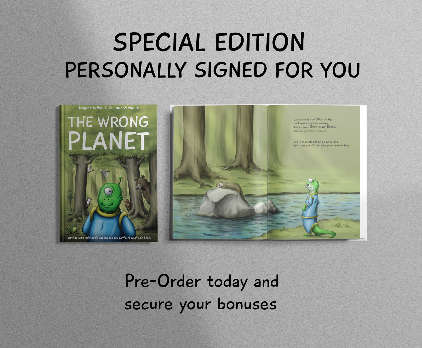 Pre-Order The Wrong Planet Hardcover Signed Special Edition
