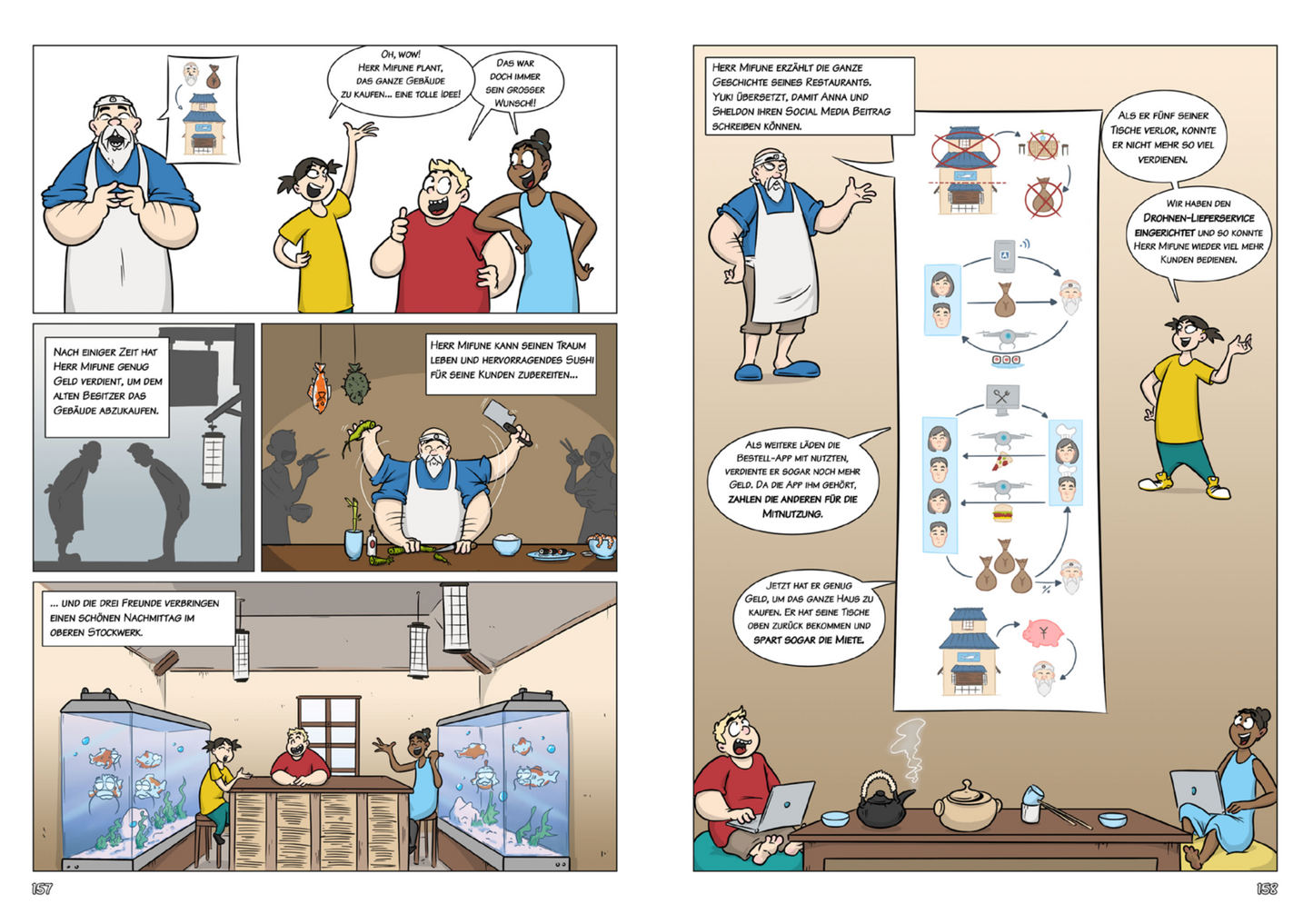 Biz4Kids - Ein Business Model Comic für Kinder Taschenbuch - signiert